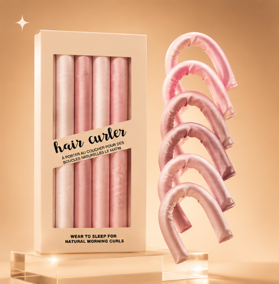 Heatless Sleep Curl Rod