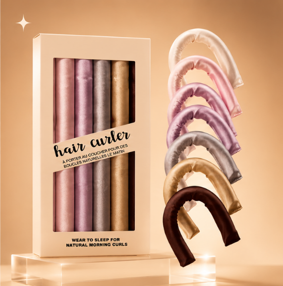 Heatless Sleep Curl Rod