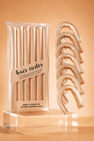 Heatless Sleep Curl Rod