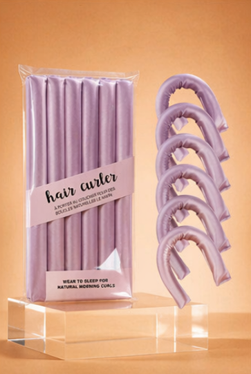 Heatless Sleep Curl Rod